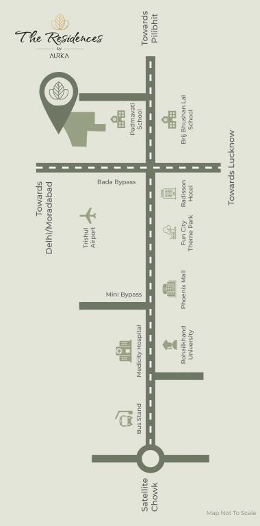the residences Location Plan