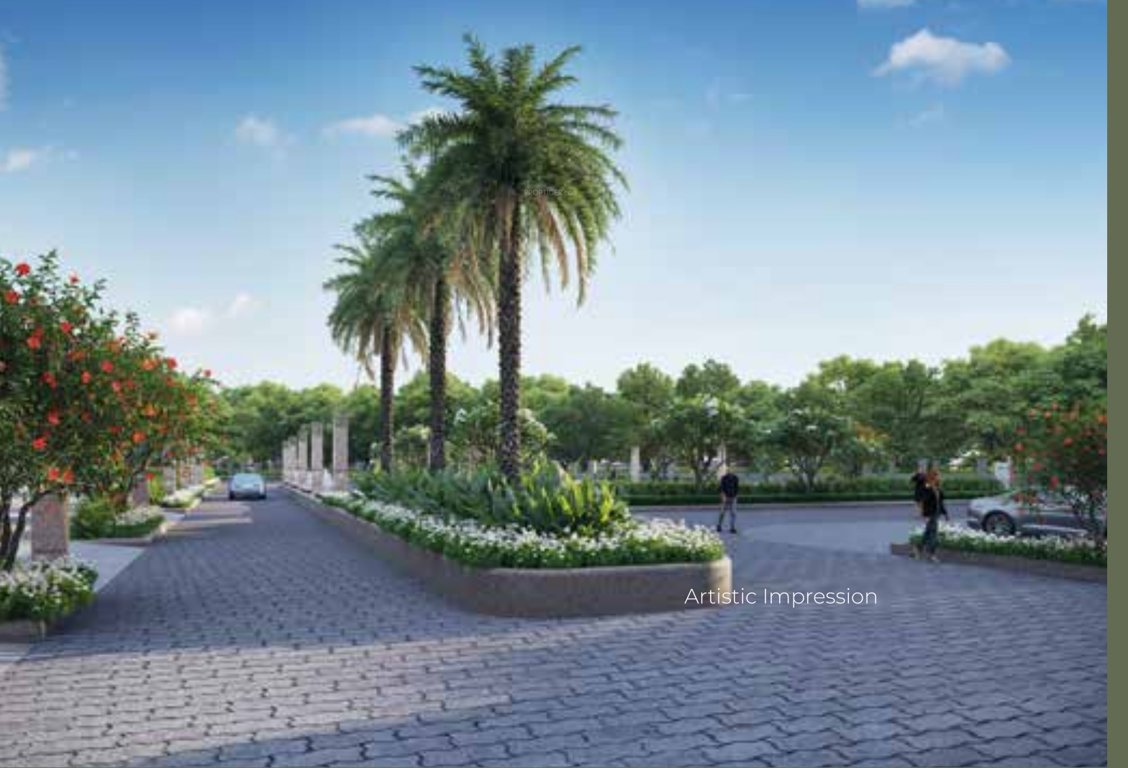 the residences Internal Roads & Footpaths