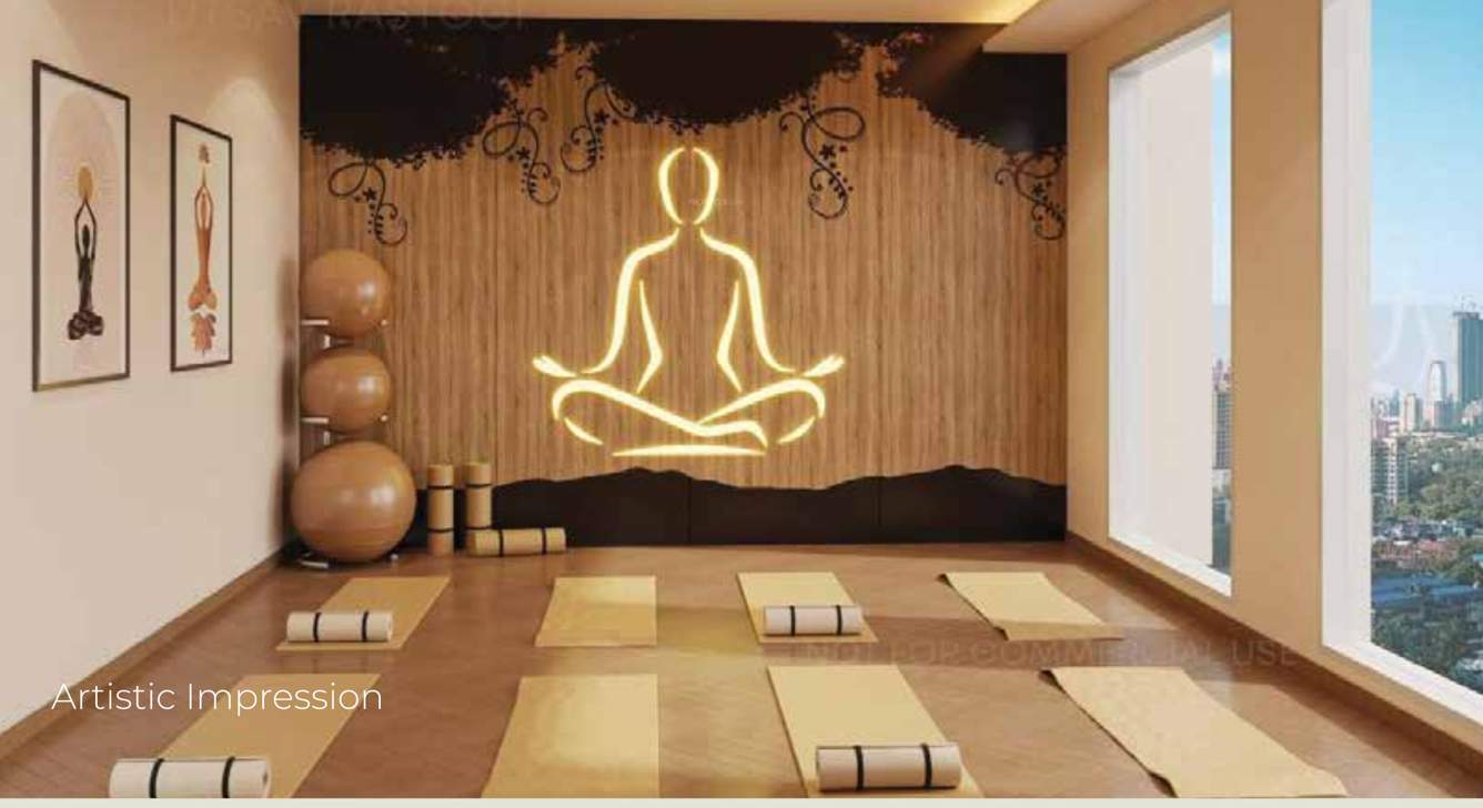 the residences Yoga/ Meditation Area