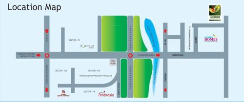 Location Plan le-garden-phase-2-tower-h-i-j-o-and-q Location Plan
