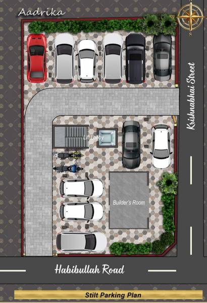  aadrika Aadrika Cluster Plan for ground Floor