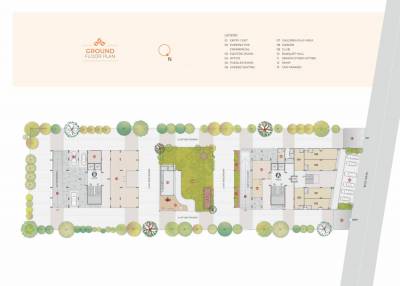 kailashaa A & B Cluster Plan for ground Floor
