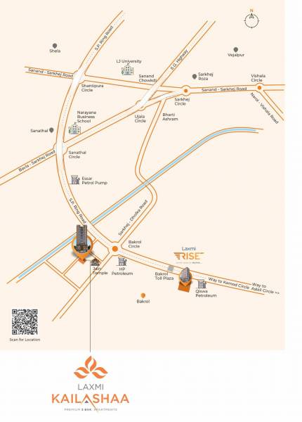  kailashaa Location Plan