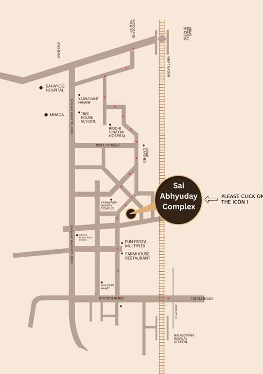  sai abhyuday complex grande Location Plan