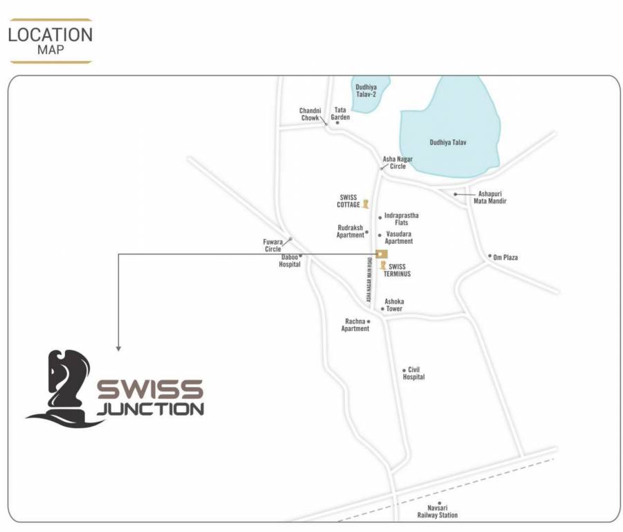 swiss junction Location Plan