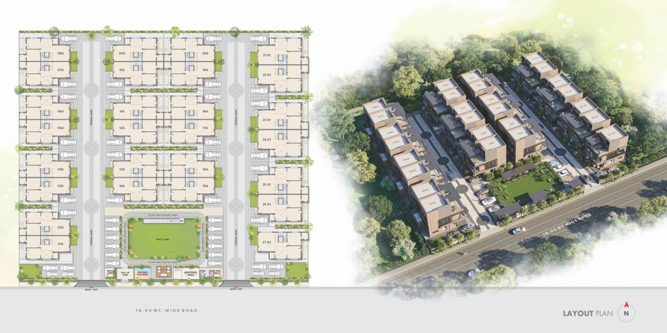  swara elanzza Layout Plan