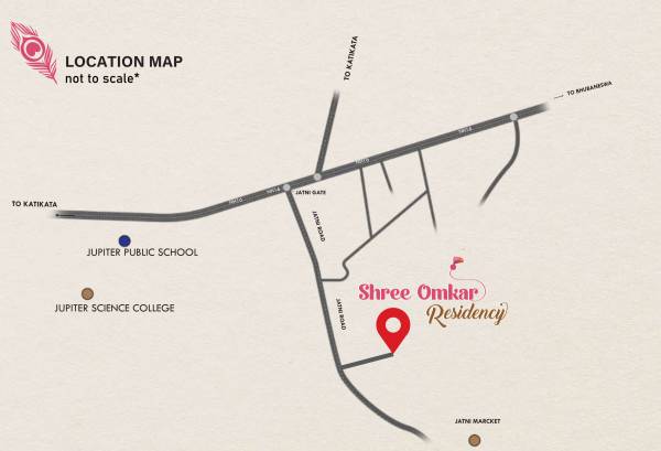 omkar-residency Location Plan