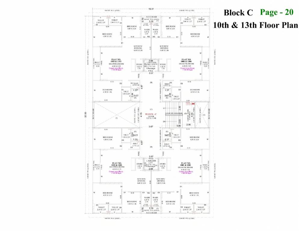  swastik Block C Cluster Plan