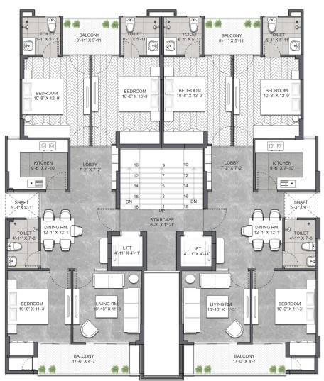 Cluster Plan prime-residences Cluster Plan