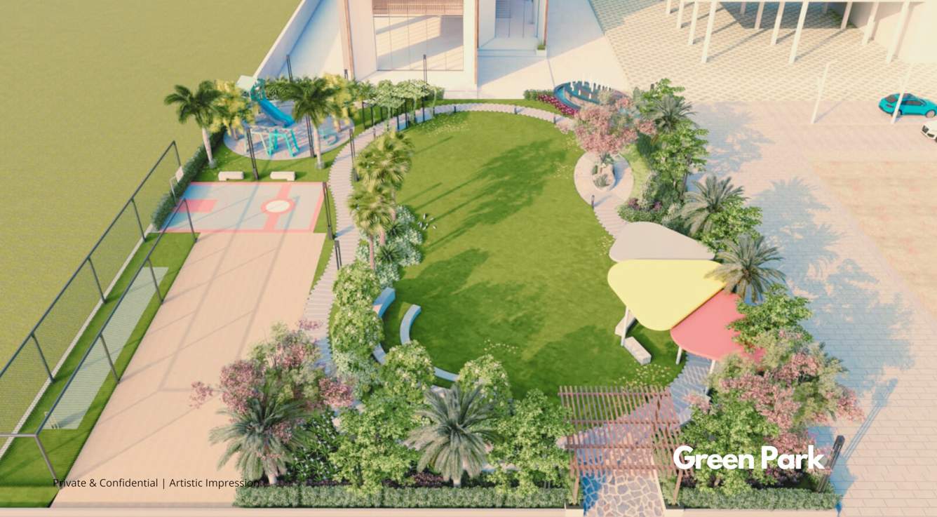  prime residences Landscape Garden and Tree Planting