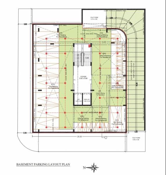  keshav-grace Cluster Plan Basement