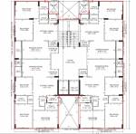  keshav-grace Cluster Plan from 1st to 6th Floor