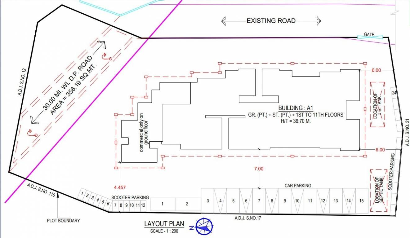  sai imperial Layout Plan