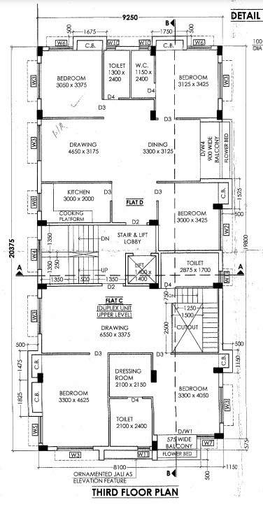  happy valley exotica HAPPY VALLEY EXOTICA 3 FLOOR Cluster Plan
