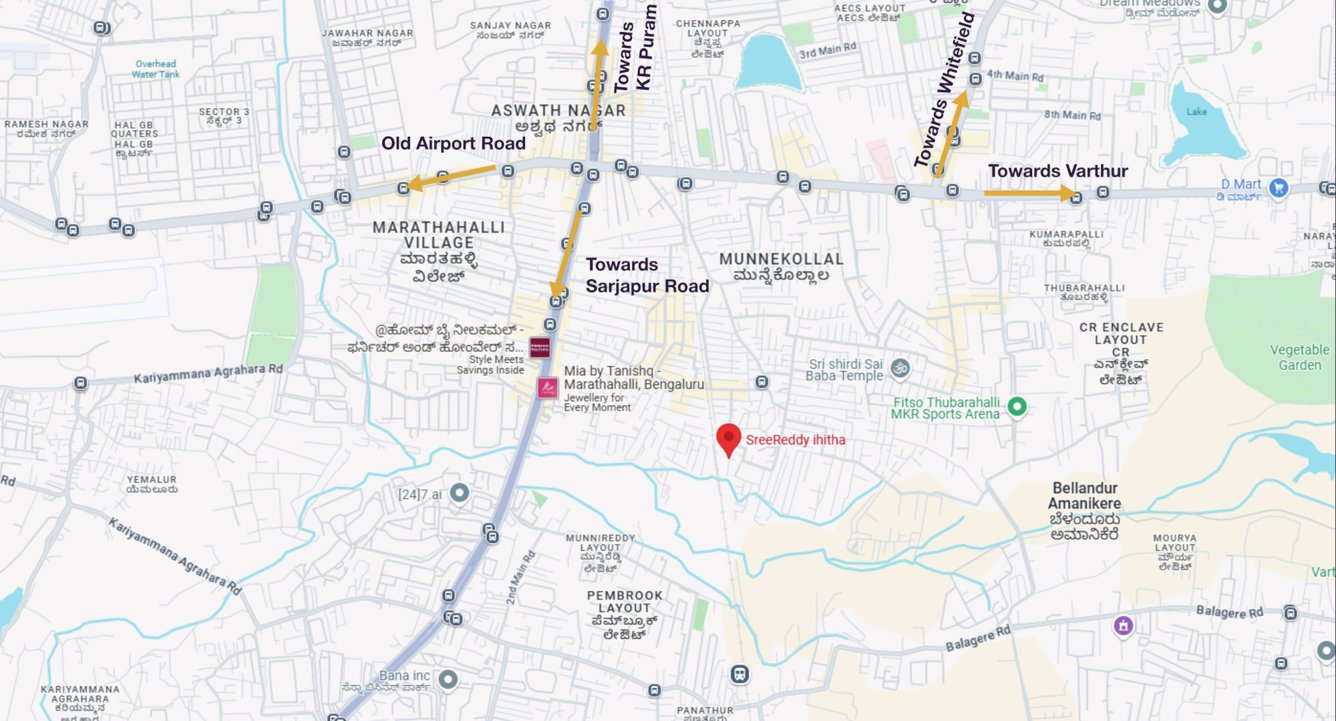  ihitha Location Plan