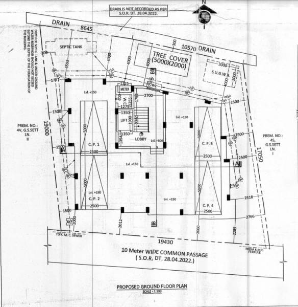  shivalik Cluster Plan Ground Floor
