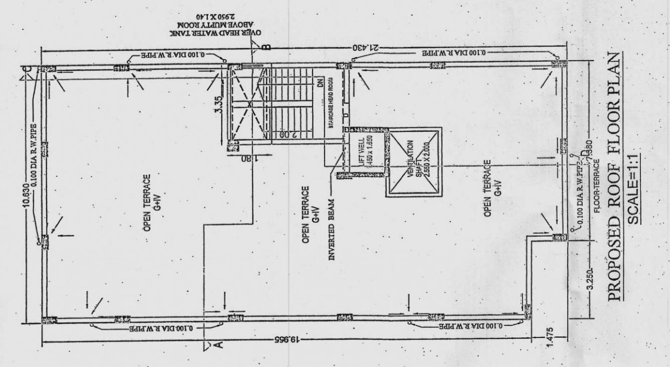  j d & d p apartment Building Cluster Plan Terrace