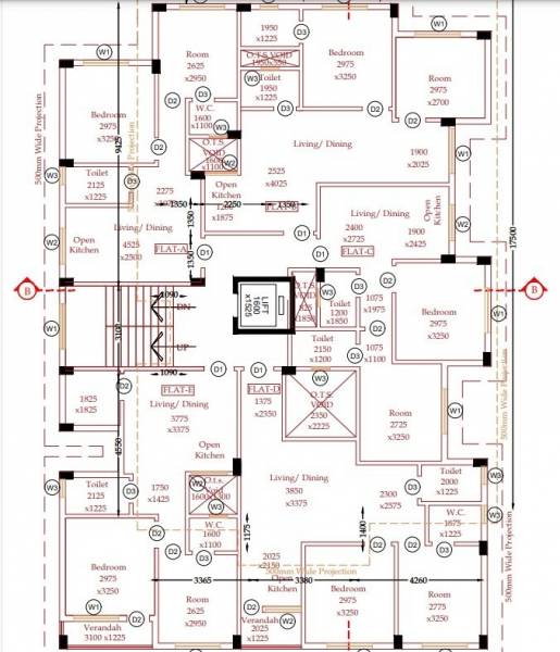  harmony-enclave Cluster Plan from 1st to 3rd Floor