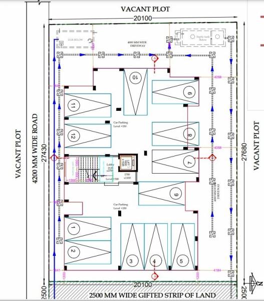  harmony-enclave Cluster Plan Ground Floor
