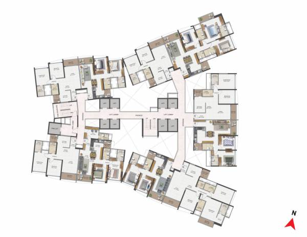  purva-atmosphere-tower-3 Purva Atmosphere Tower 3 Cluster Plan