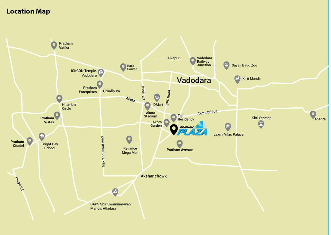  plaza tower d Location Plan