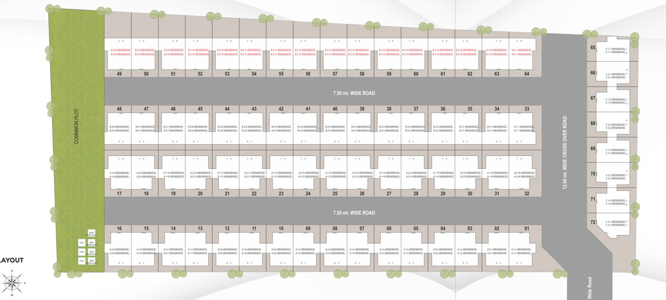  shantikunj residency 2 Layout Plan