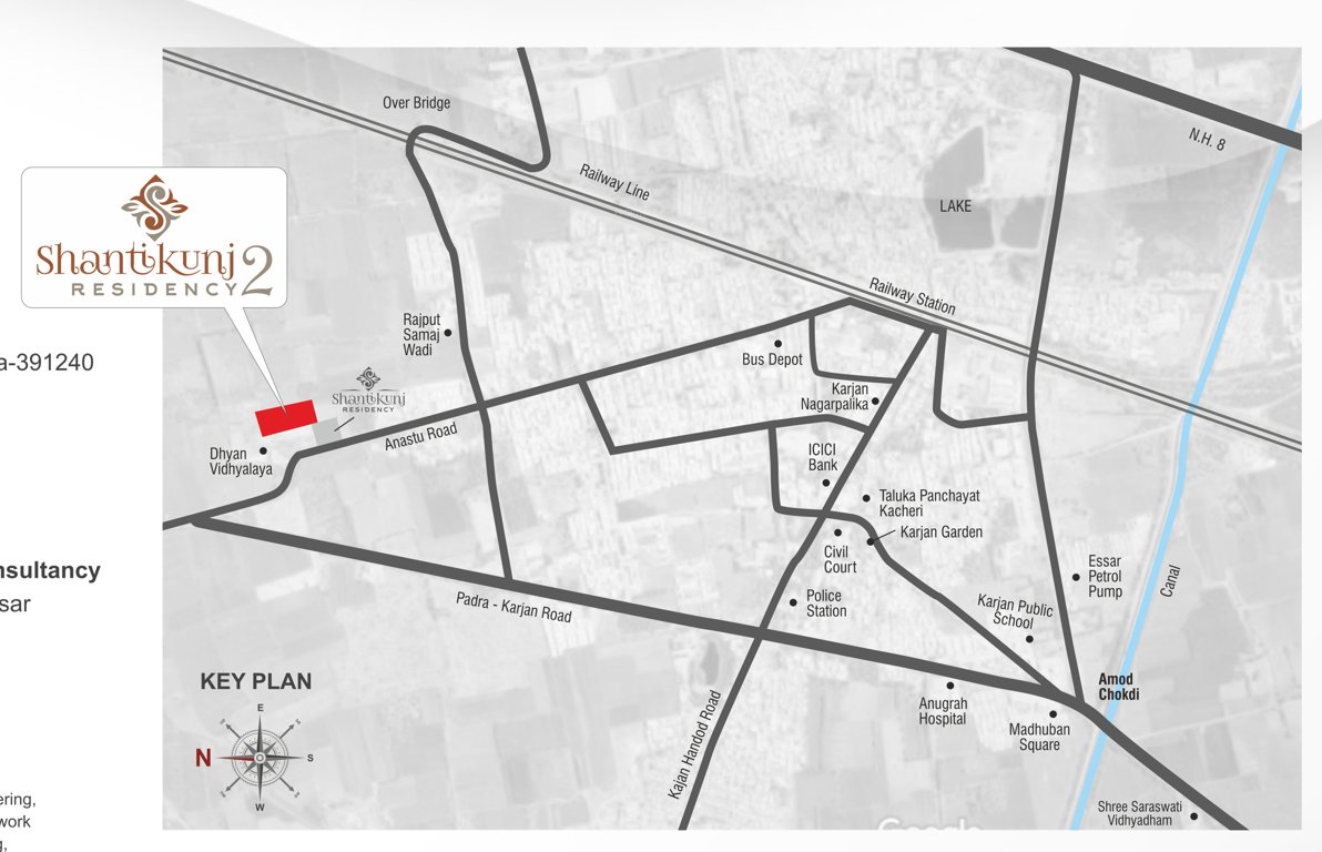  shantikunj residency 2 Location Plan