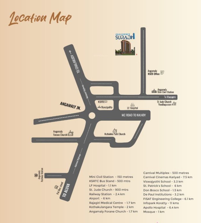 surabhi Location Plan