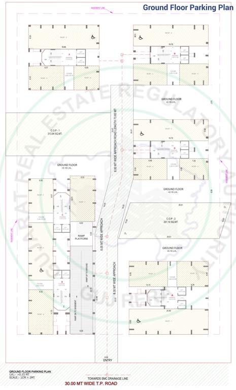 mithila hills Building A, B, C, D, E, F Cluster Plan
