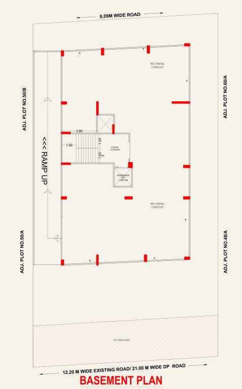  upanishad prime A Cluster Plan for basment Floor