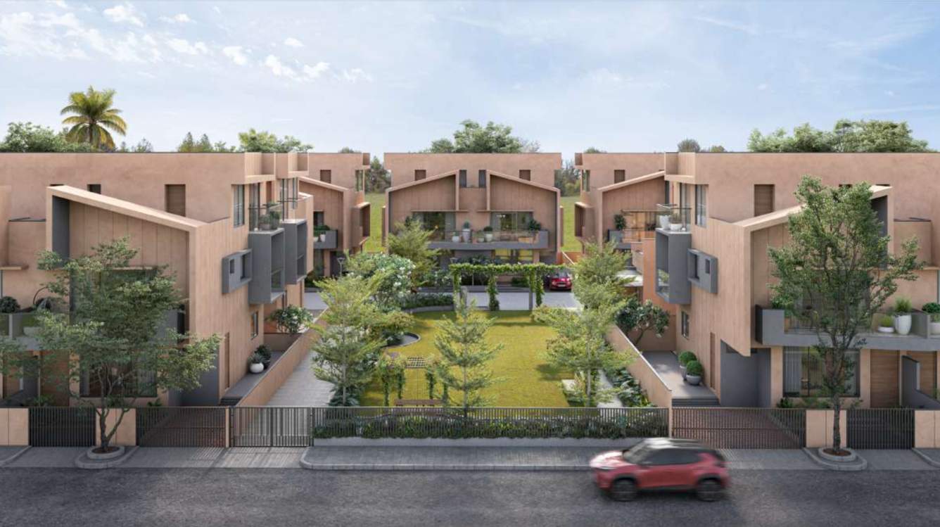  villa Landscape Garden and Tree Planting