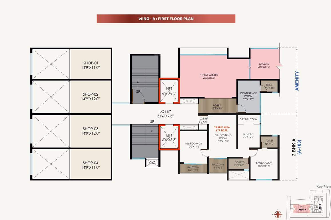  the quill Building B Cluster Plan
