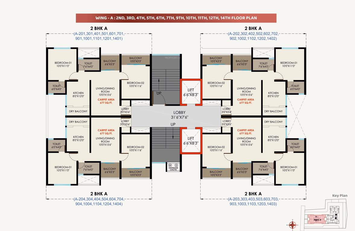  the quill Building B Cluster Plan