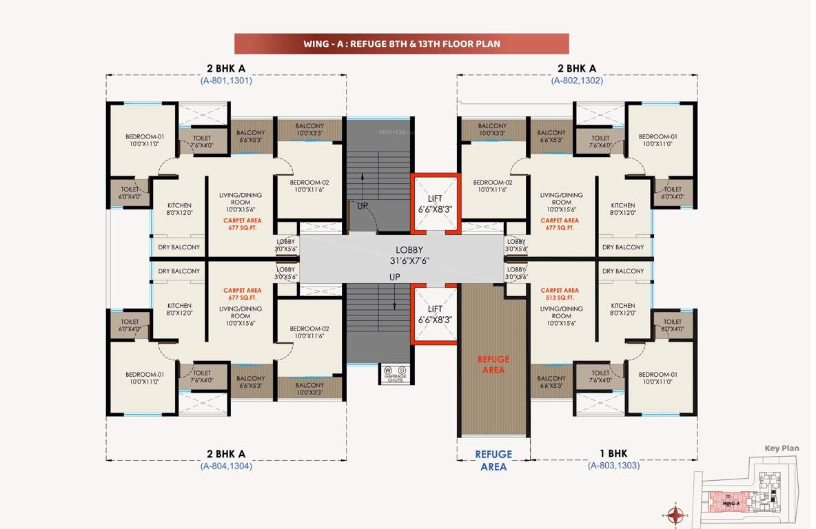  the quill Building B Cluster Plan