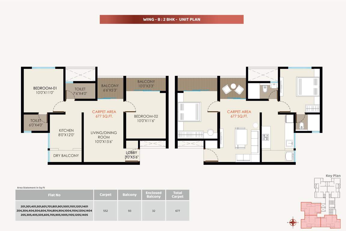  the quill Building B Cluster Plan