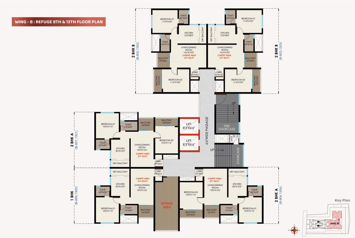  the quill Building B Cluster Plan