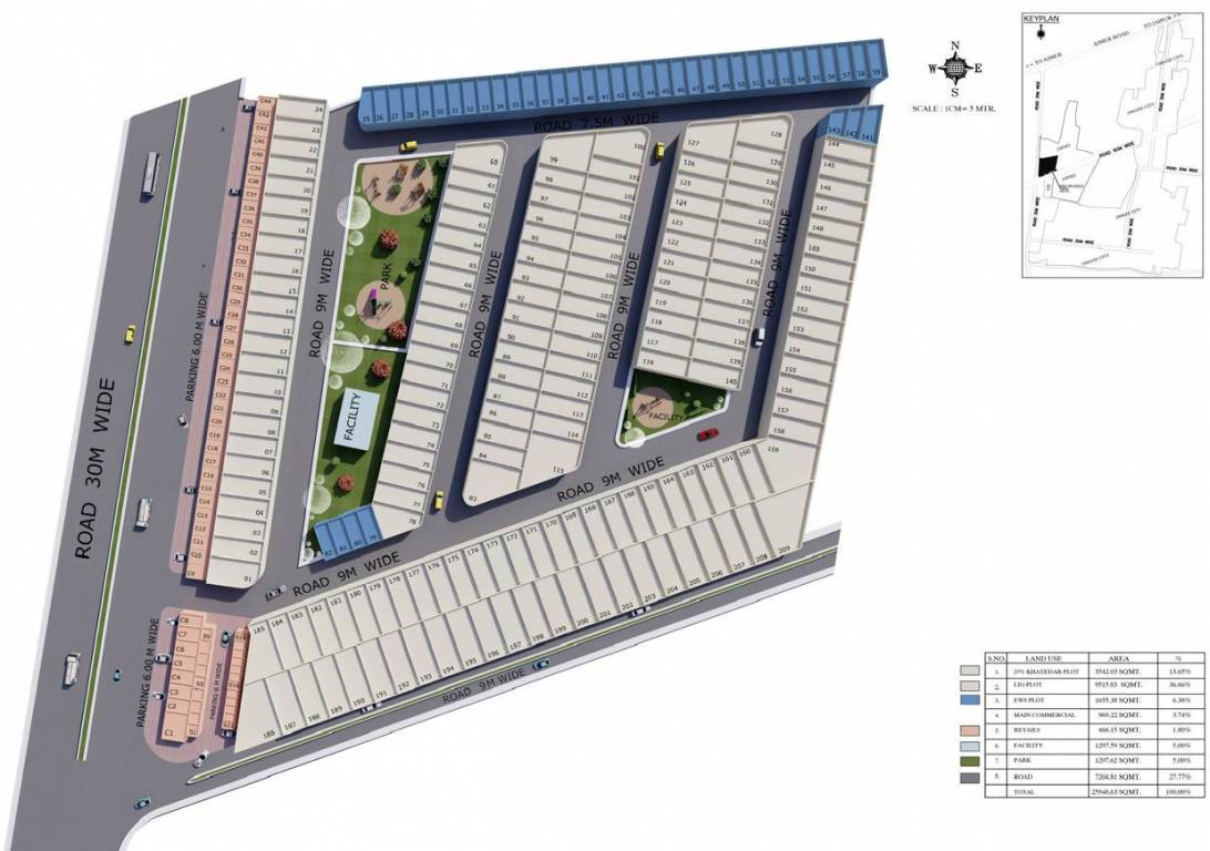  shivala villas Layout Plan