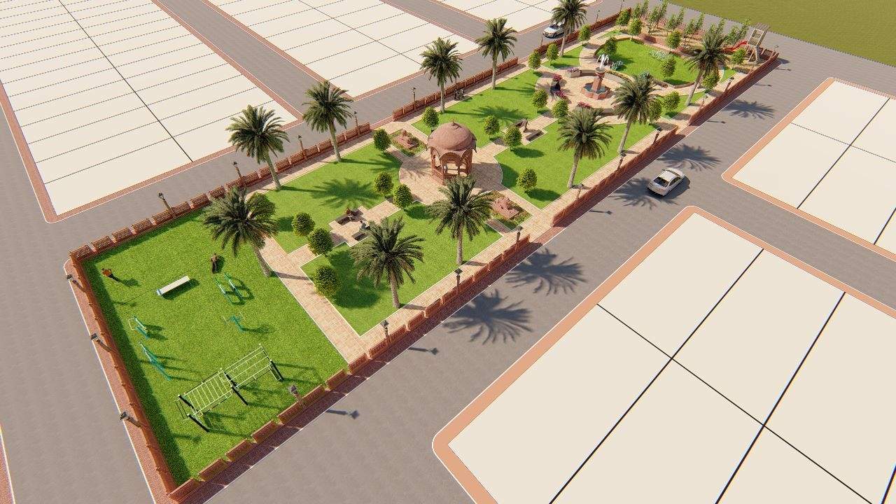  mahal Landscape Garden and Tree Planting