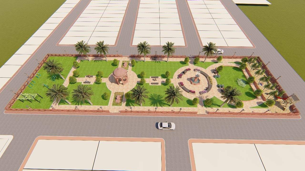  mahal Landscape Garden and Tree Planting