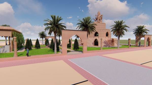  mahal Paved Compound