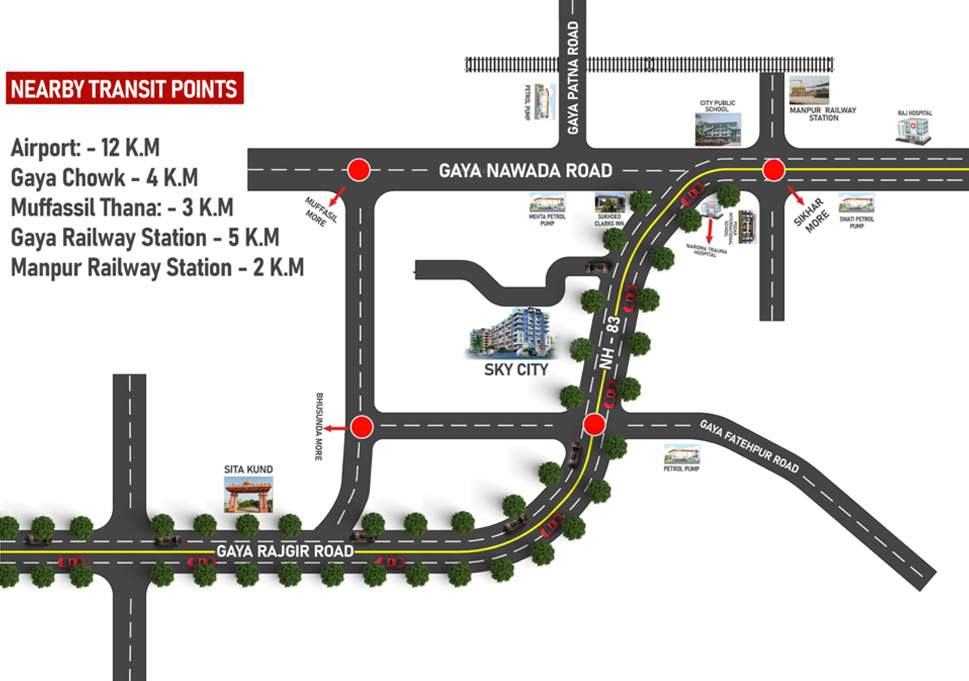 sky city Location Plan