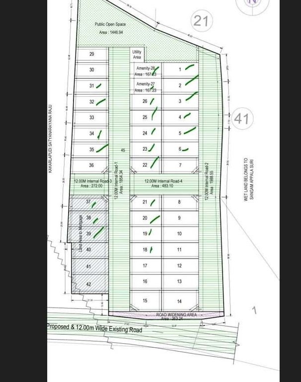 pr estate s garuda Layout Plan