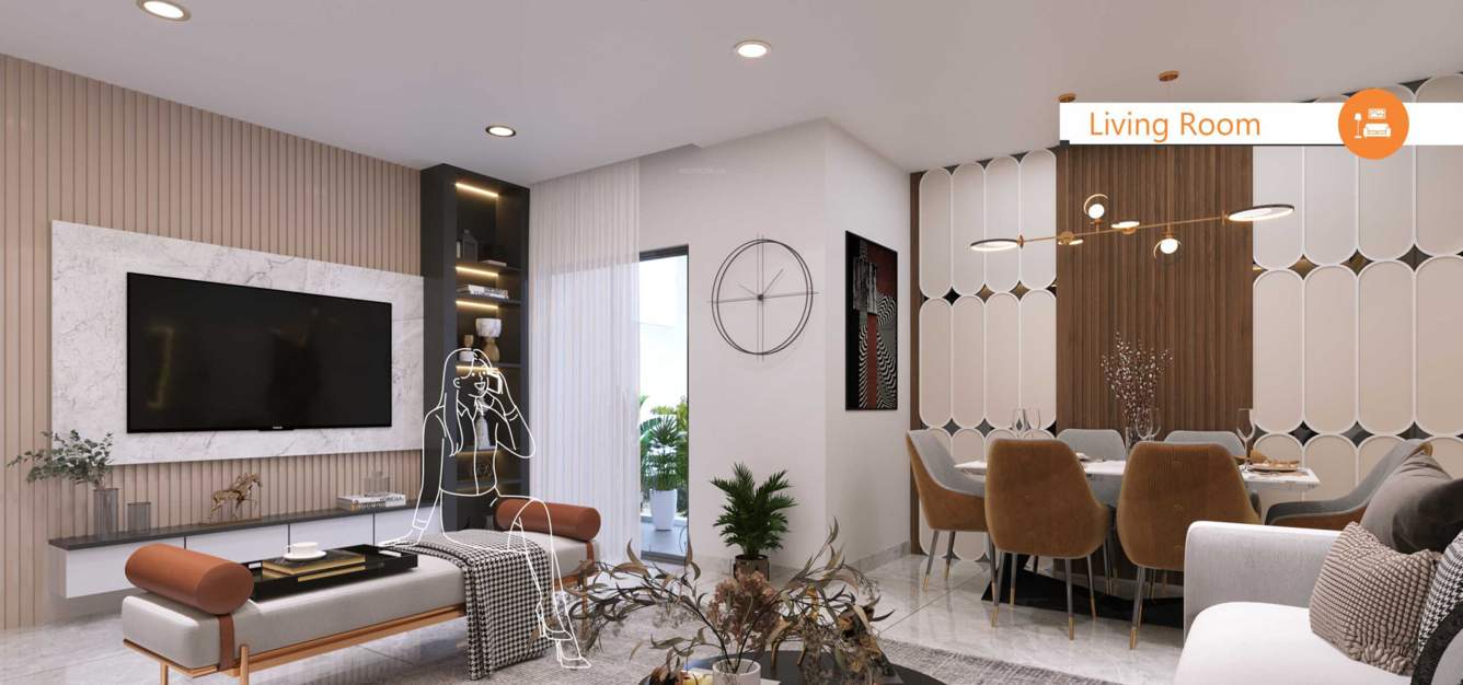  royal dream city 2 Living Area