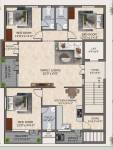  meera-tranquil Meera Tranquil Cluster Plan from 1st to 3rd Floor