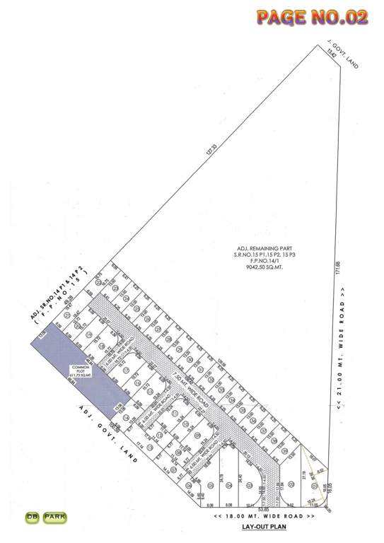  db park Layout Plan