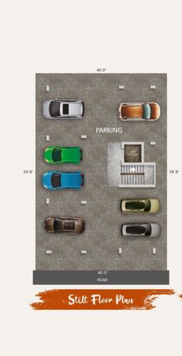  hariharan-apartment Hariharan Apartment) Cluster Plan for car parking