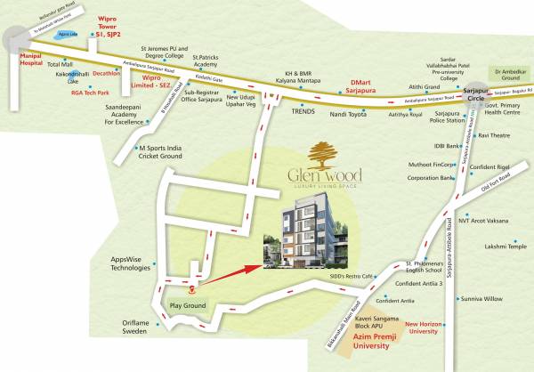  glen-wood Location Plan