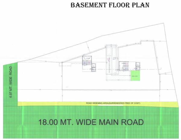  green-heights Building A1, A2 Cluster Plan For Basement