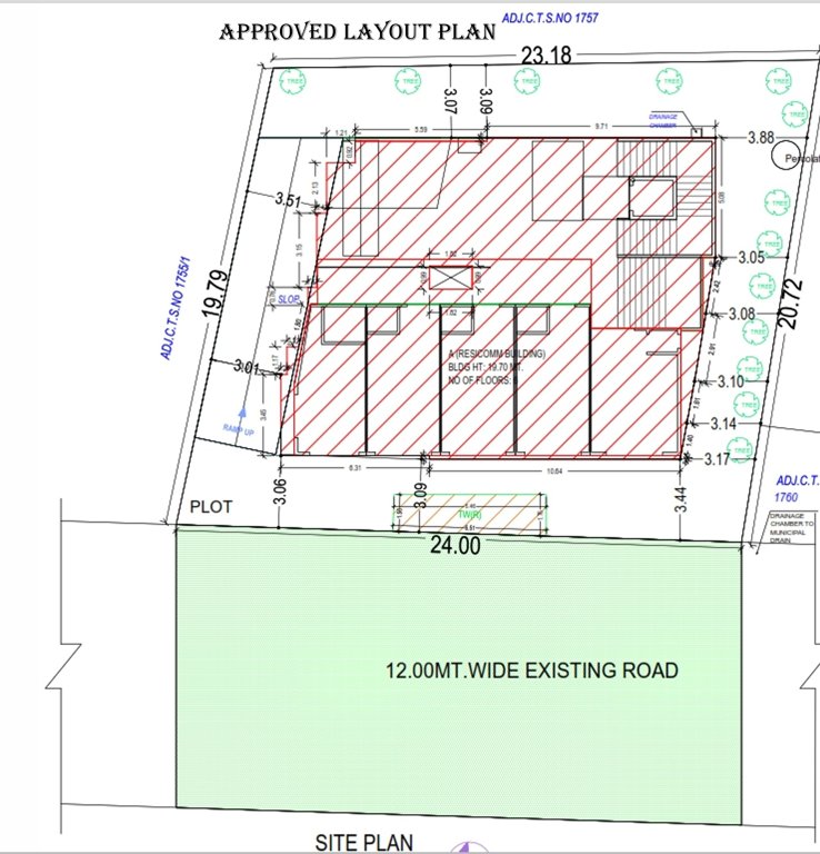  shree avenue Layout Plan