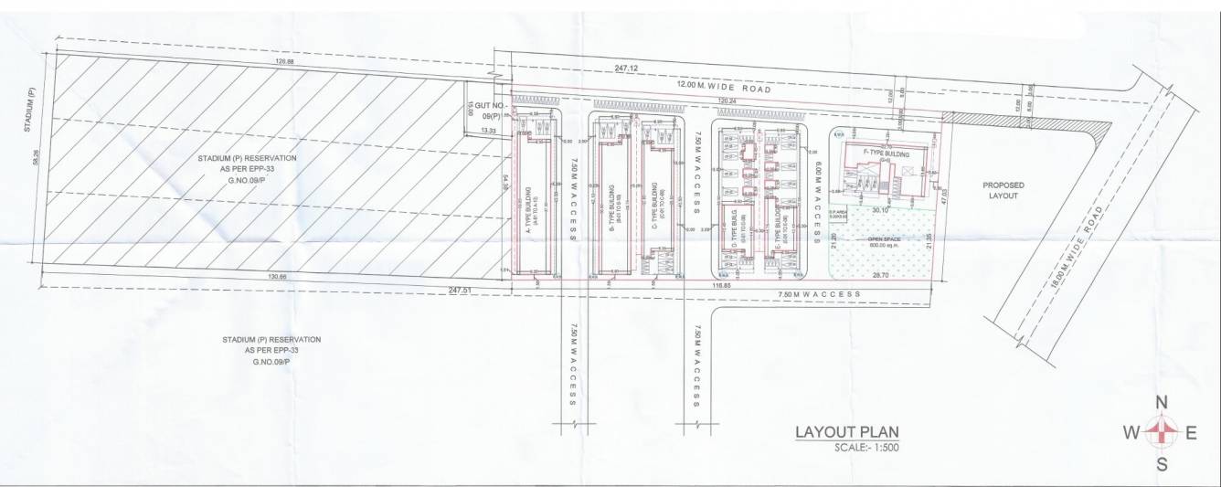  shantai residency apartments Layout Plan
